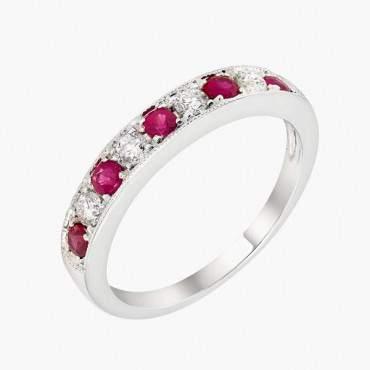 Aurora Classic Silver Bangle