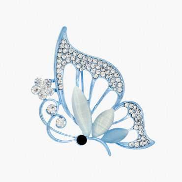 Royal Bloom Silver Brooch